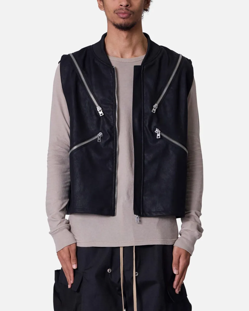 MNML Zip Lock Vest Black sold by Culture Kings