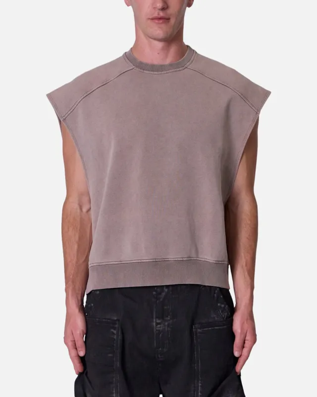 MNML Sleeveless Rag Shirt Washed Brown made by MNML