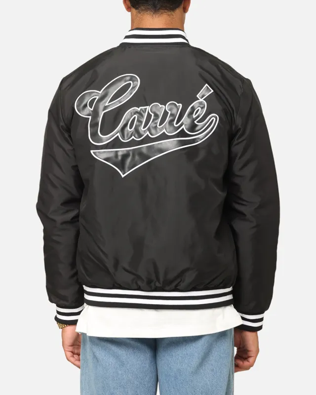Carre Team Puffer Varsity Jacket Black/White sold by Culture Kings