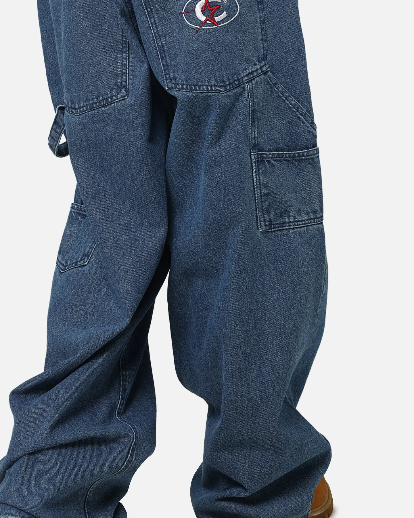 Carre Baggy Carpenter Jeans Mid Blue Denim sold by Culture Kings product image thumbnail 3