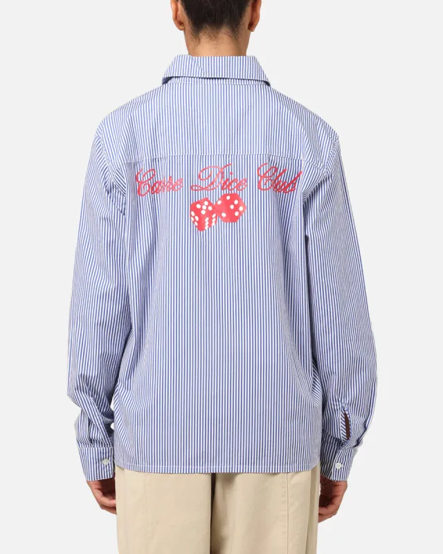 Carre Dice Club Long Sleeve Button Up Shirt Pinstripe sold by Culture Kings