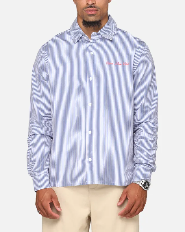 Carre Dice Club Long Sleeve Button Up Shirt Pinstripe sold by Culture Kings
