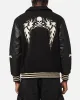 Saint Morta Ceremonies Varsity Jacket Black/Tan sold by Culture Kings