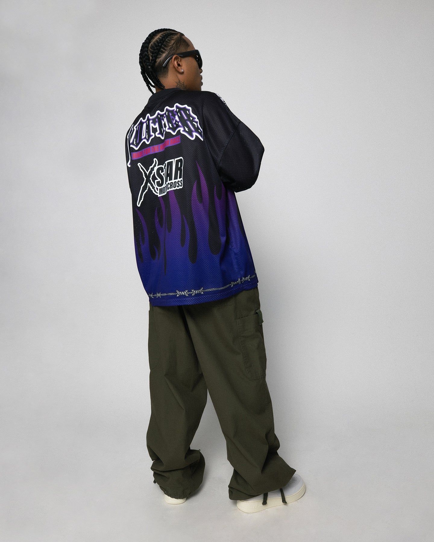 Loiter Motorcross Crewneck Black sold by Culture Kings product image thumbnail 4