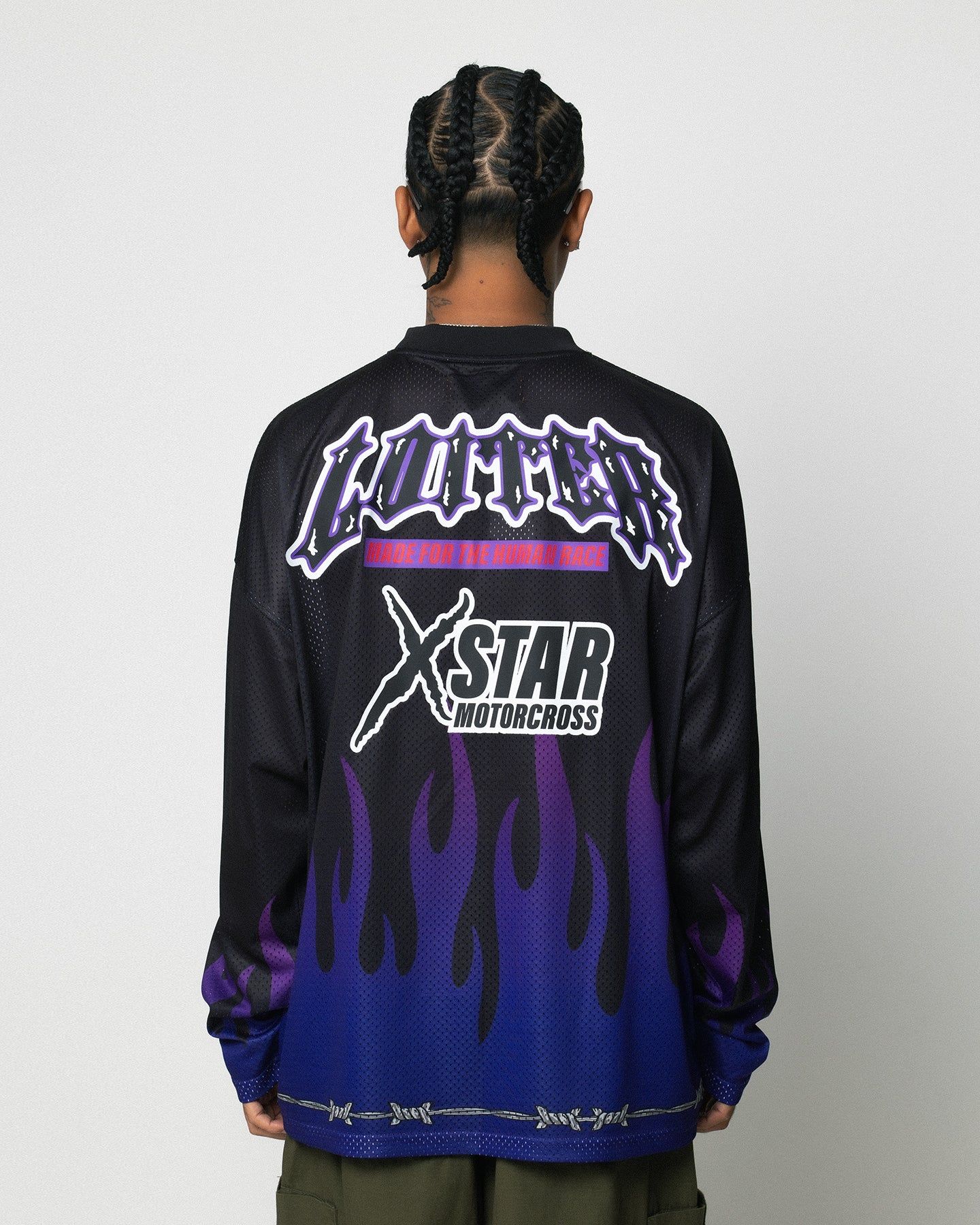 Loiter Motorcross Crewneck Black sold by Culture Kings product image thumbnail 7
