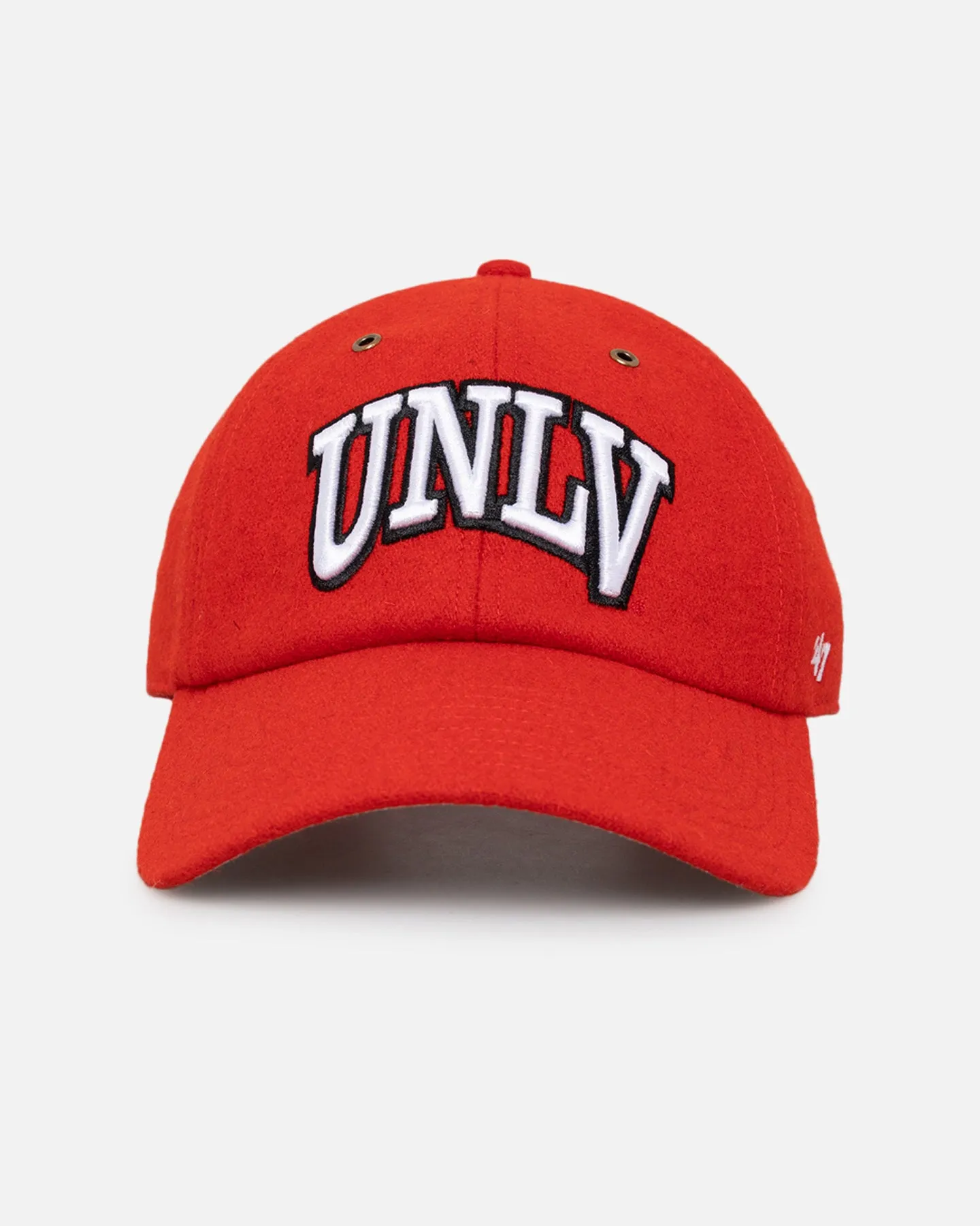 47 Brand UNLV Las Vegas Rebbels Wooly Clean Up Strapback Red sold by Culture Kings