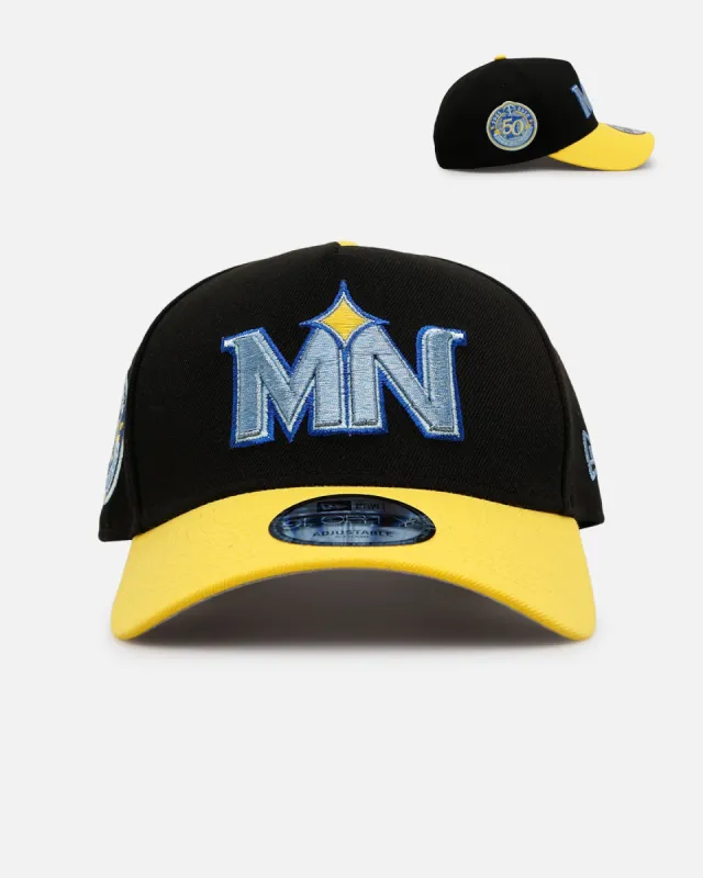 New Era Minnesota Twins 'Metallic City Connect' 9FORTY A-Frame Snapback Official Team Color sold by Culture Kings