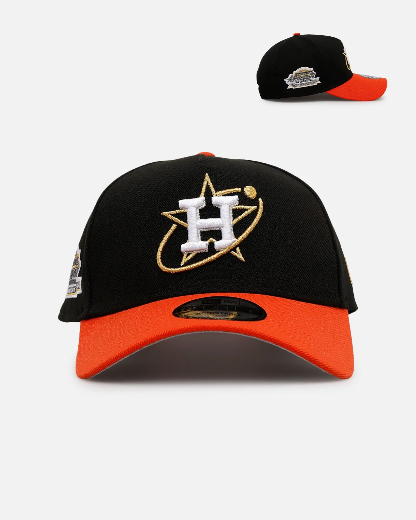 New Era Houston Astros 'Metallic City Connect' 9FORTY A-Frame Snapback Official Team Color sold by Culture Kings