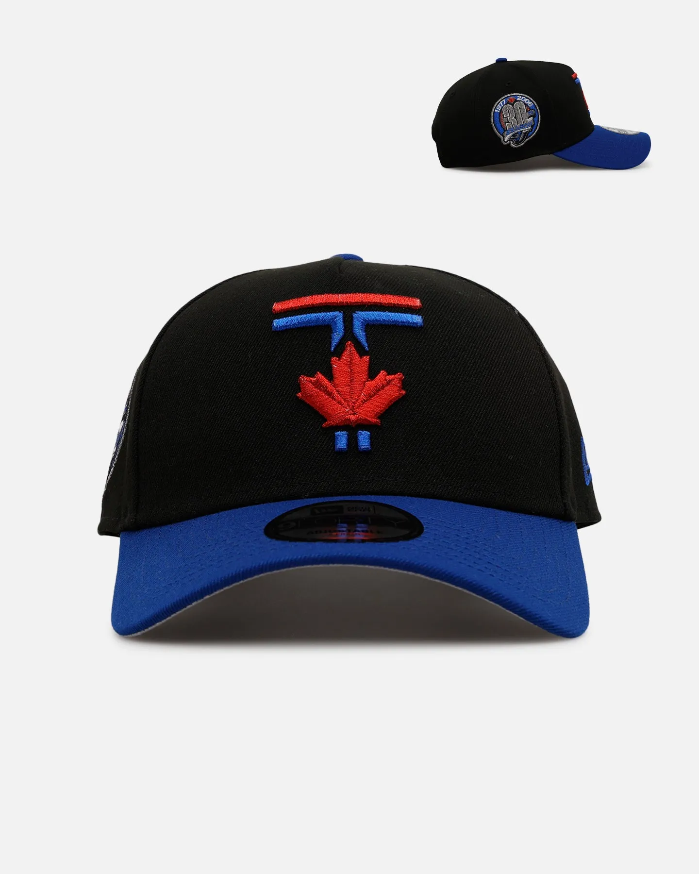 New Era Toronto Blue Jays 'Metallic City Connect' 9FORTY A-Frame Snapback Official Team Color sold by Culture Kings