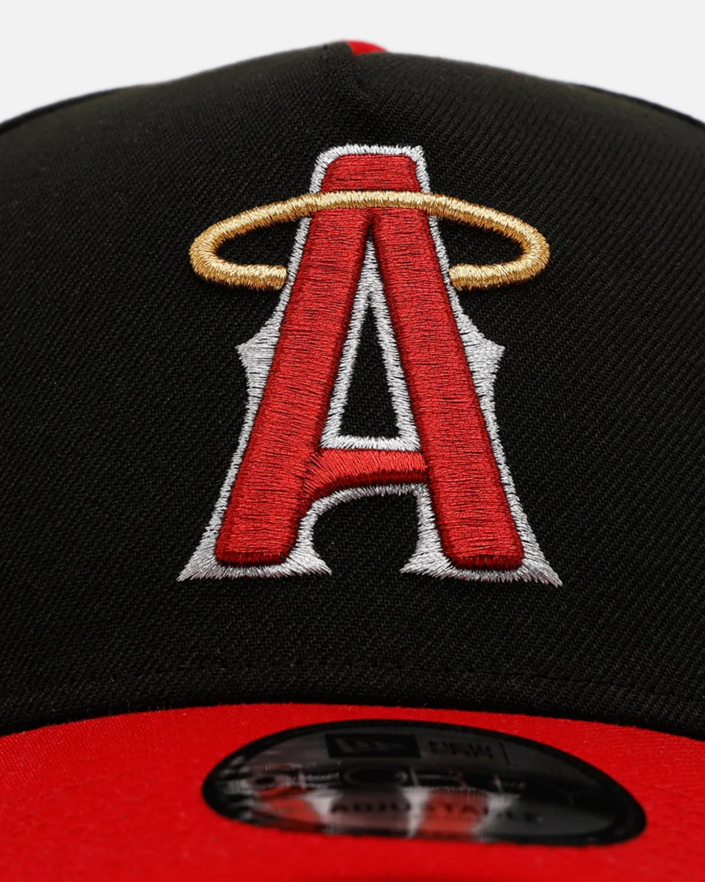 New Era Los Angeles Angels 'Metallic City Connect' 9FORTY A-Frame Snapback Official Team Color sold by Culture Kings product image thumbnail 5