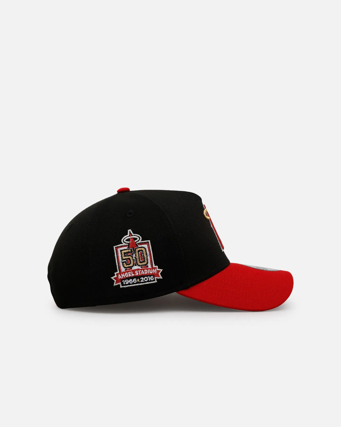 New Era Los Angeles Angels 'Metallic City Connect' 9FORTY A-Frame Snapback Official Team Color sold by Culture Kings product image thumbnail 3