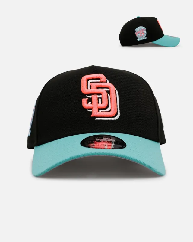 New Era San Diego Padres 'Metallic City Connect' 9FORTY A-Frame Snapback Official Team Color sold by Culture Kings