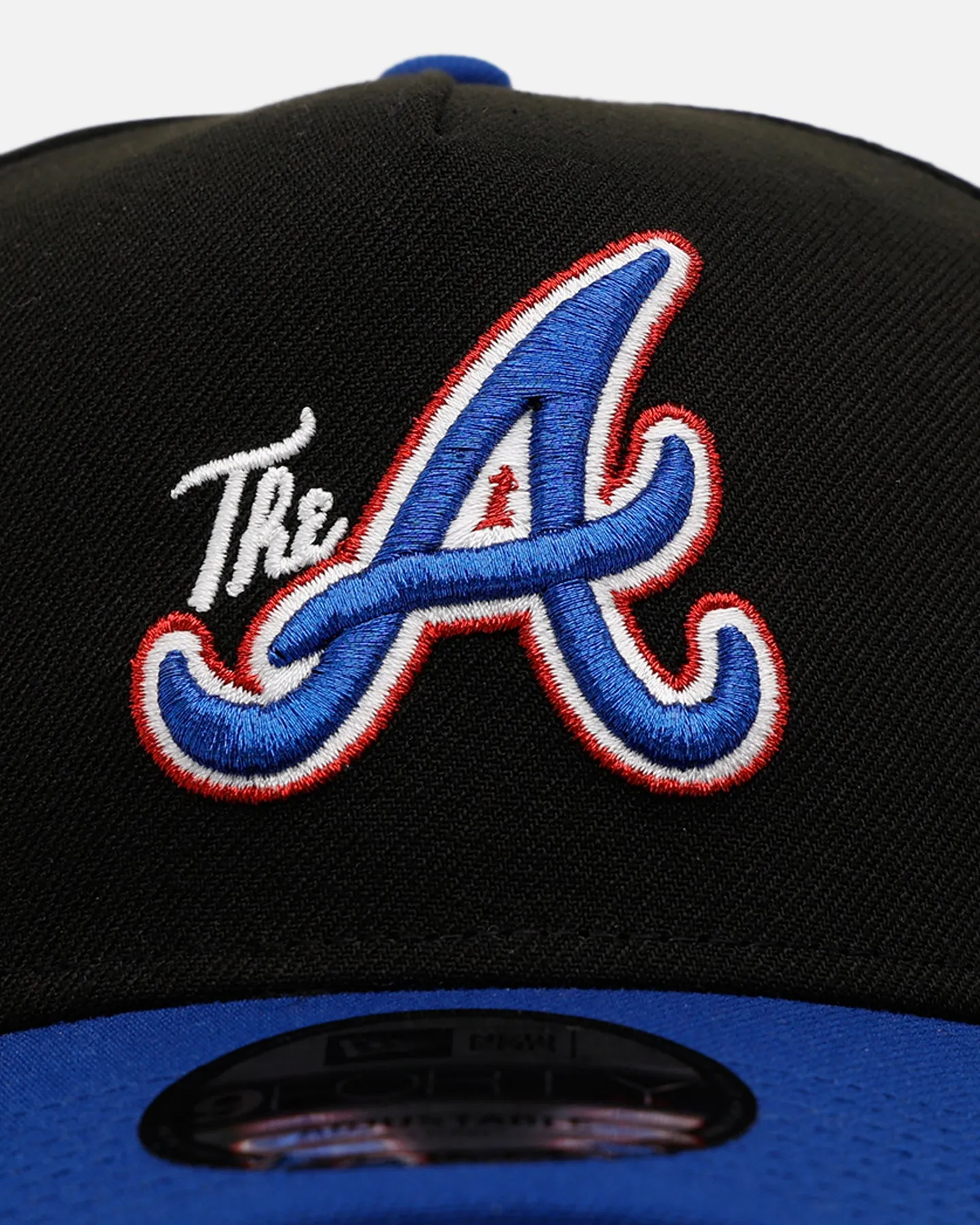 New Era Atlanta Braves 'Metallic City Connect' 9FORTY A-Frame Snapback Official Team Color sold by Culture Kings product image thumbnail 5