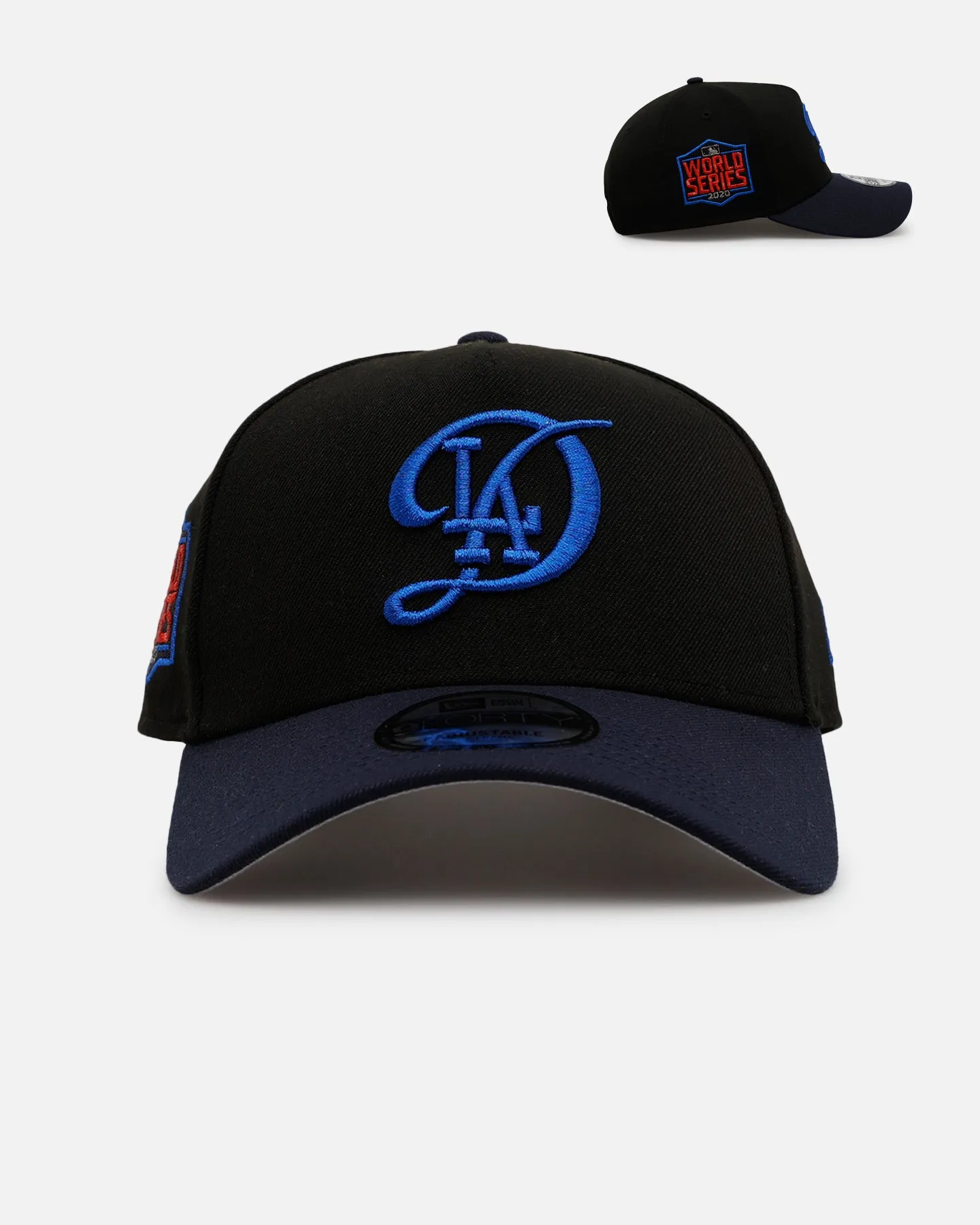 New Era Los Angeles Dodgers 'Metallic City Connect' 9FORTY A-Frame Snapback Official Team Color sold by Culture Kings