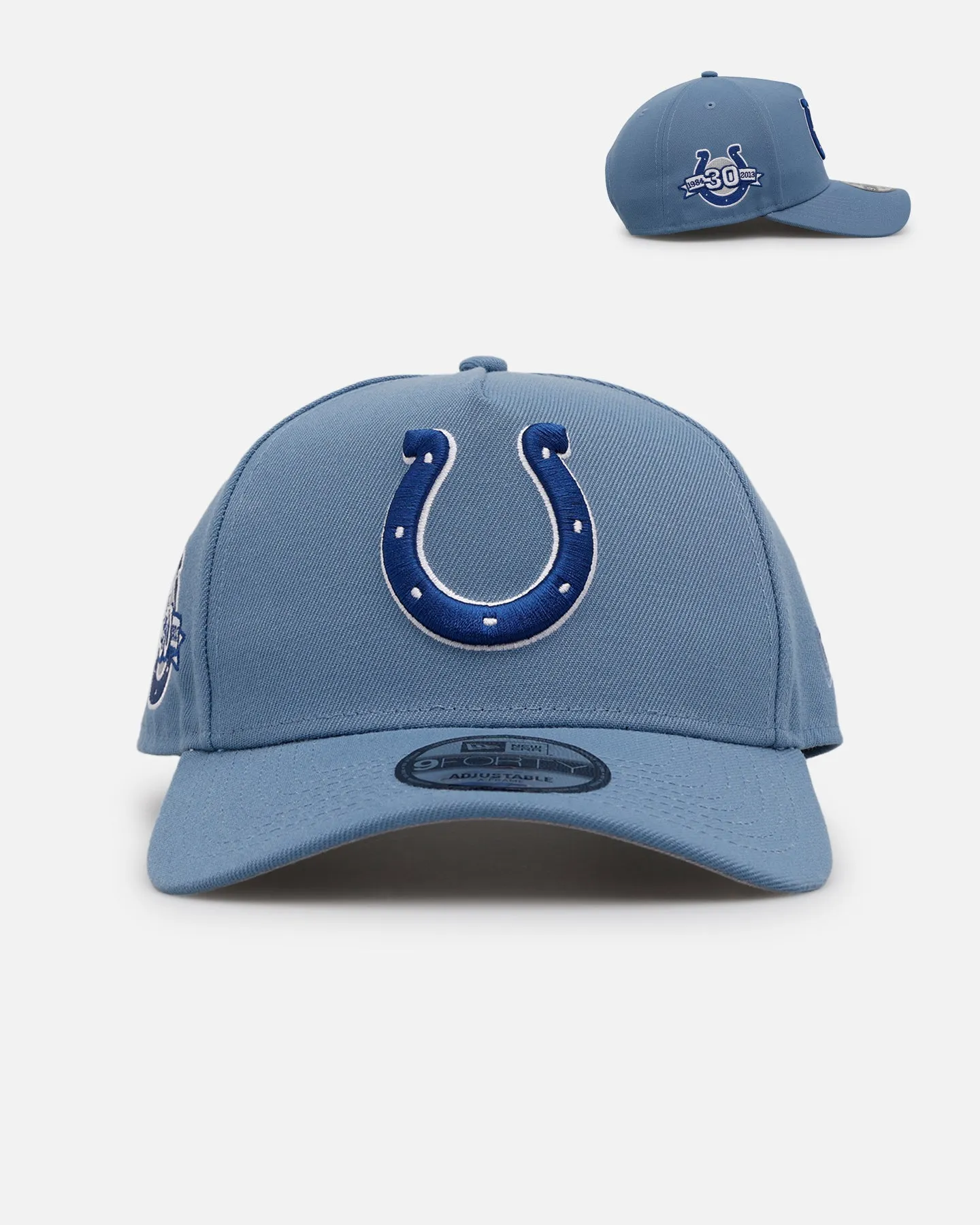 New Era Indianapolis Colts 'Faded Blue' 9FORTY A-Frame Snapback Faded Blue sold by Culture Kings