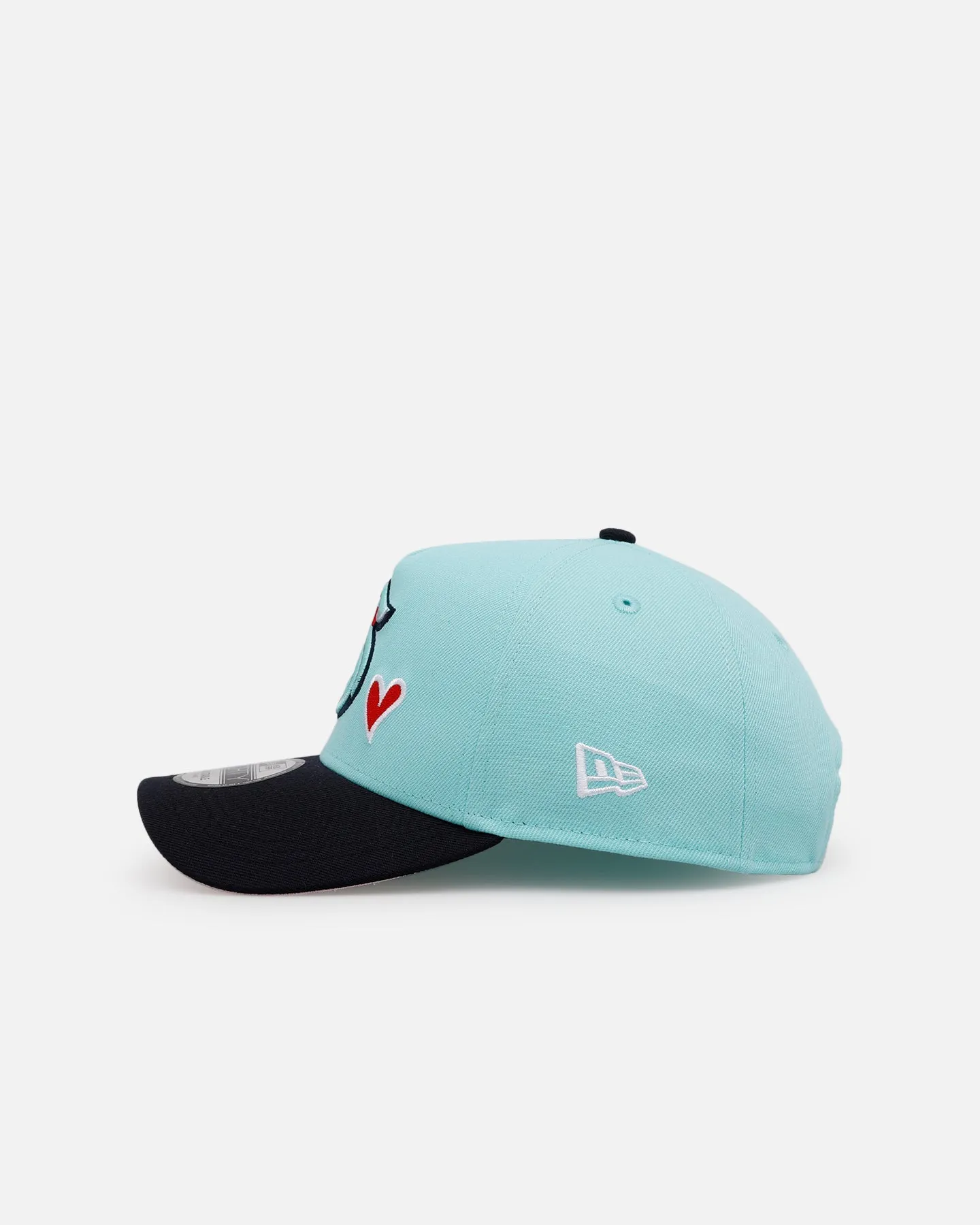 New Era Seattle Kraken 'Team Color Hearts' 9FORTY A-Frame Snapback Official Team Color sold by Culture Kings product image thumbnail 4