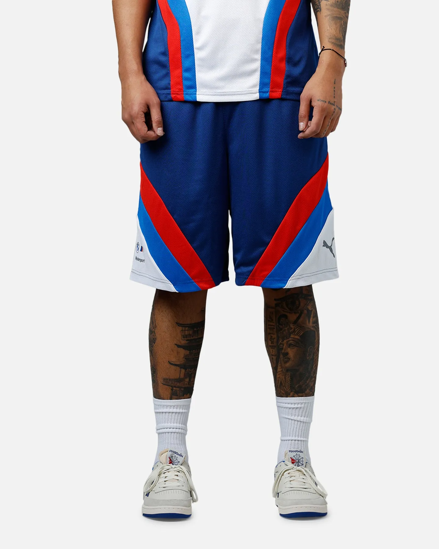 Puma X BMW MMS Shorts White/Blue sold by Culture Kings