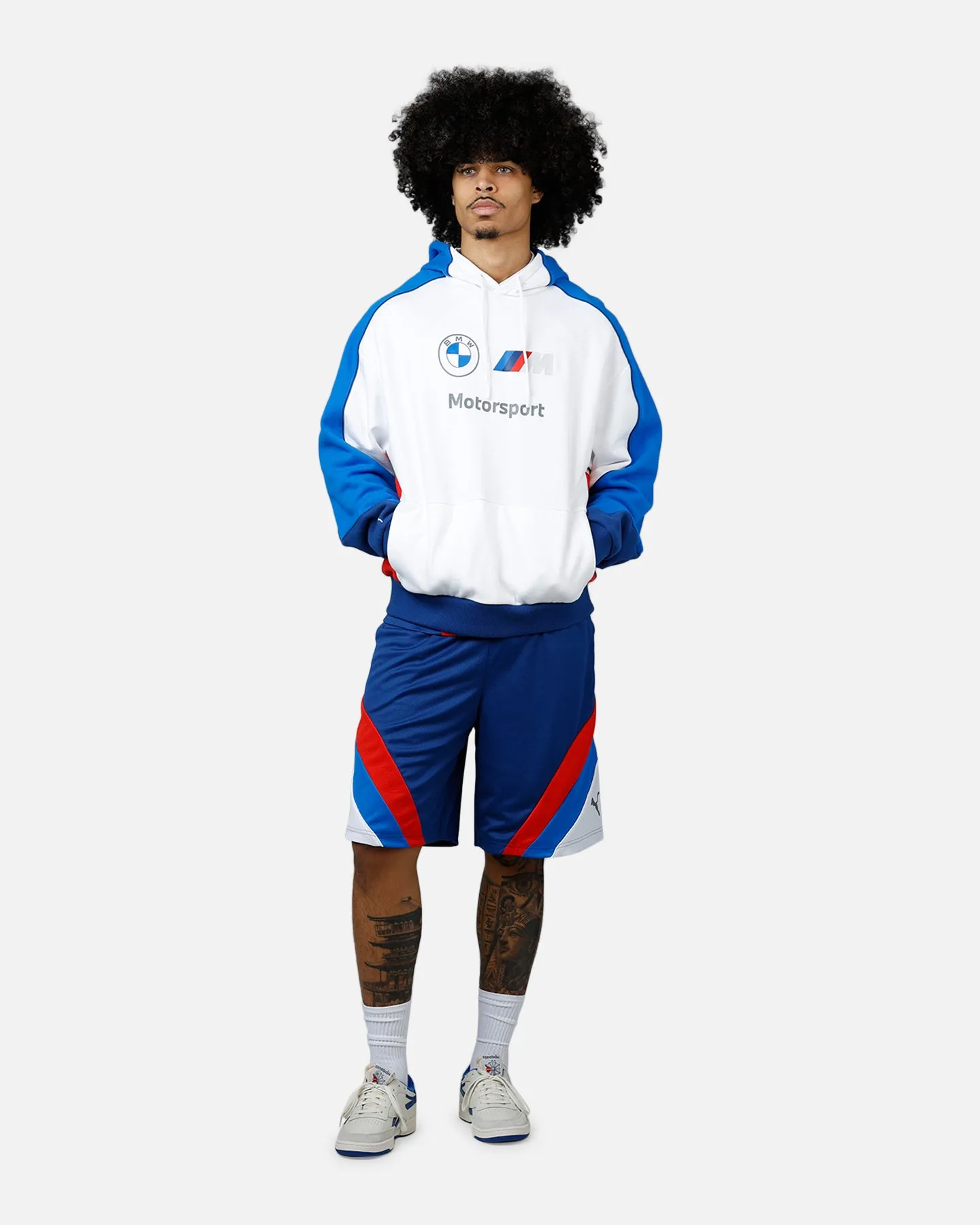 Puma X BMW MMS Hoodie White/Blue sold by Culture Kings product image thumbnail 3