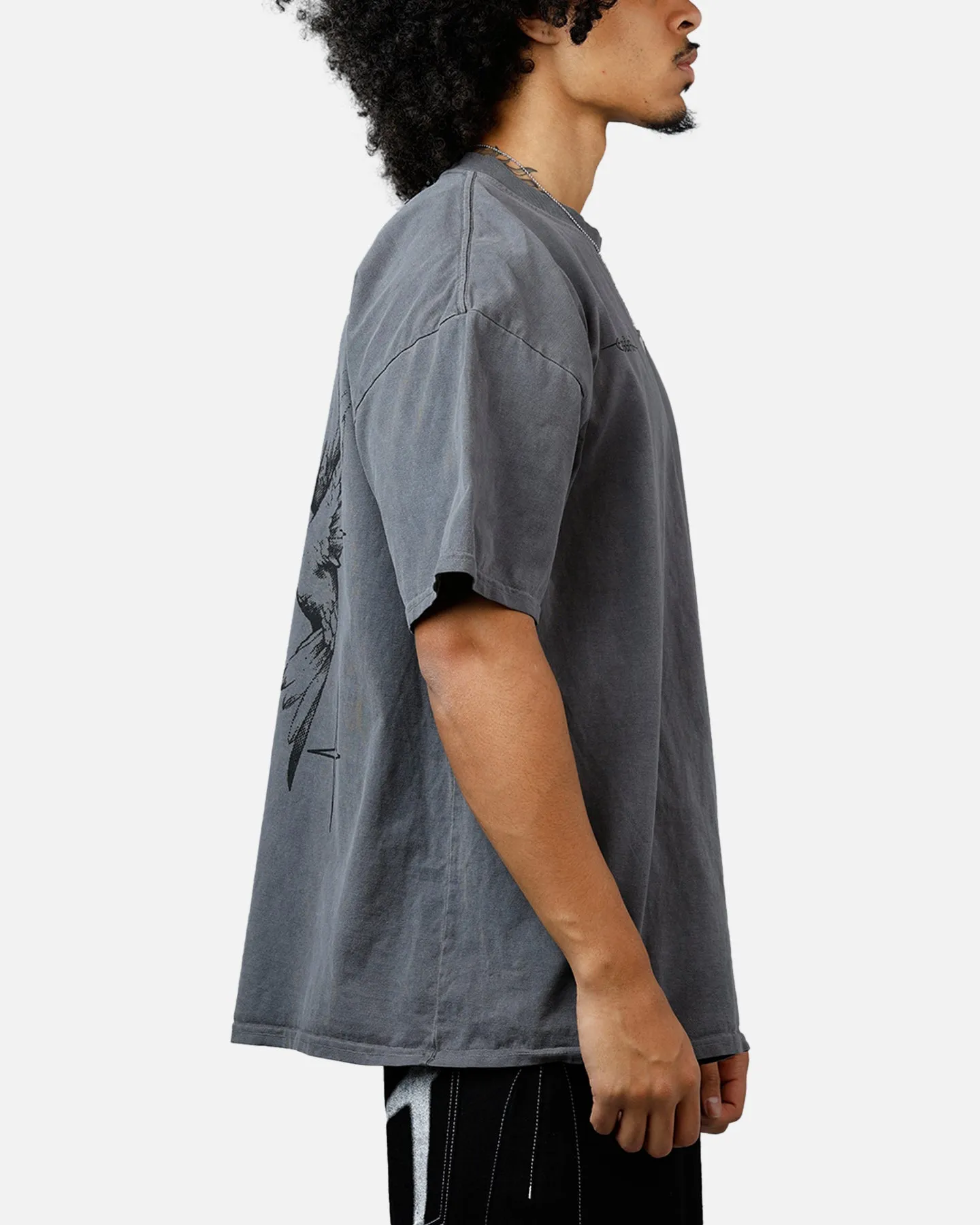 Saint Morta Destiny Rising T-Shirt Washed Charcoal sold by Culture Kings product image thumbnail 4