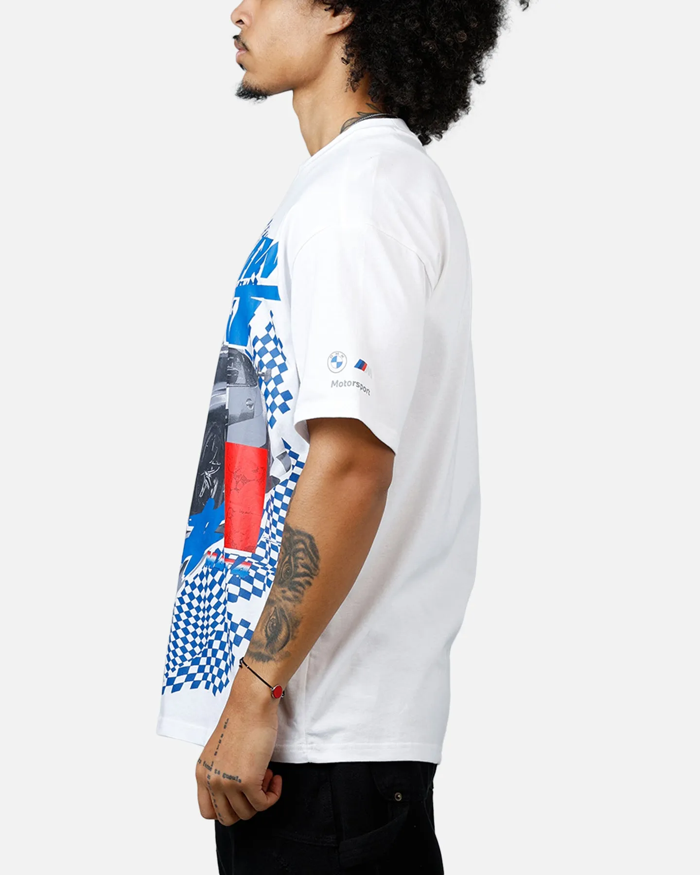 Puma X BMW MMS Motorsport T-Shirt White/Blue sold by Culture Kings product image thumbnail 5