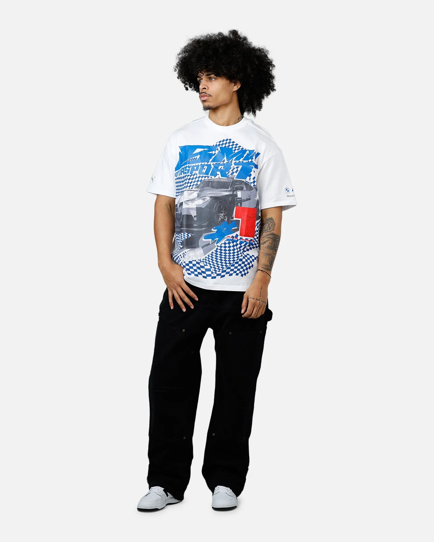 Puma X BMW MMS Motorsport T-Shirt White/Blue sold by Culture Kings product image thumbnail 3