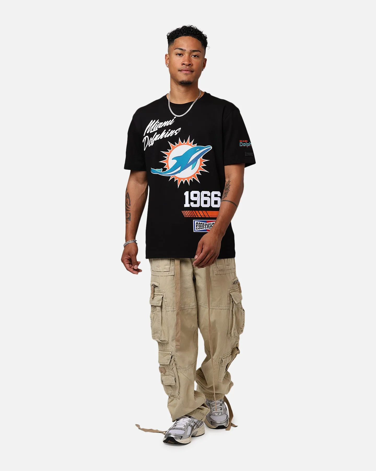Pro Standard Miami Dolphins Fast Lane T-Shirt Black sold by Culture Kings product image thumbnail 3
