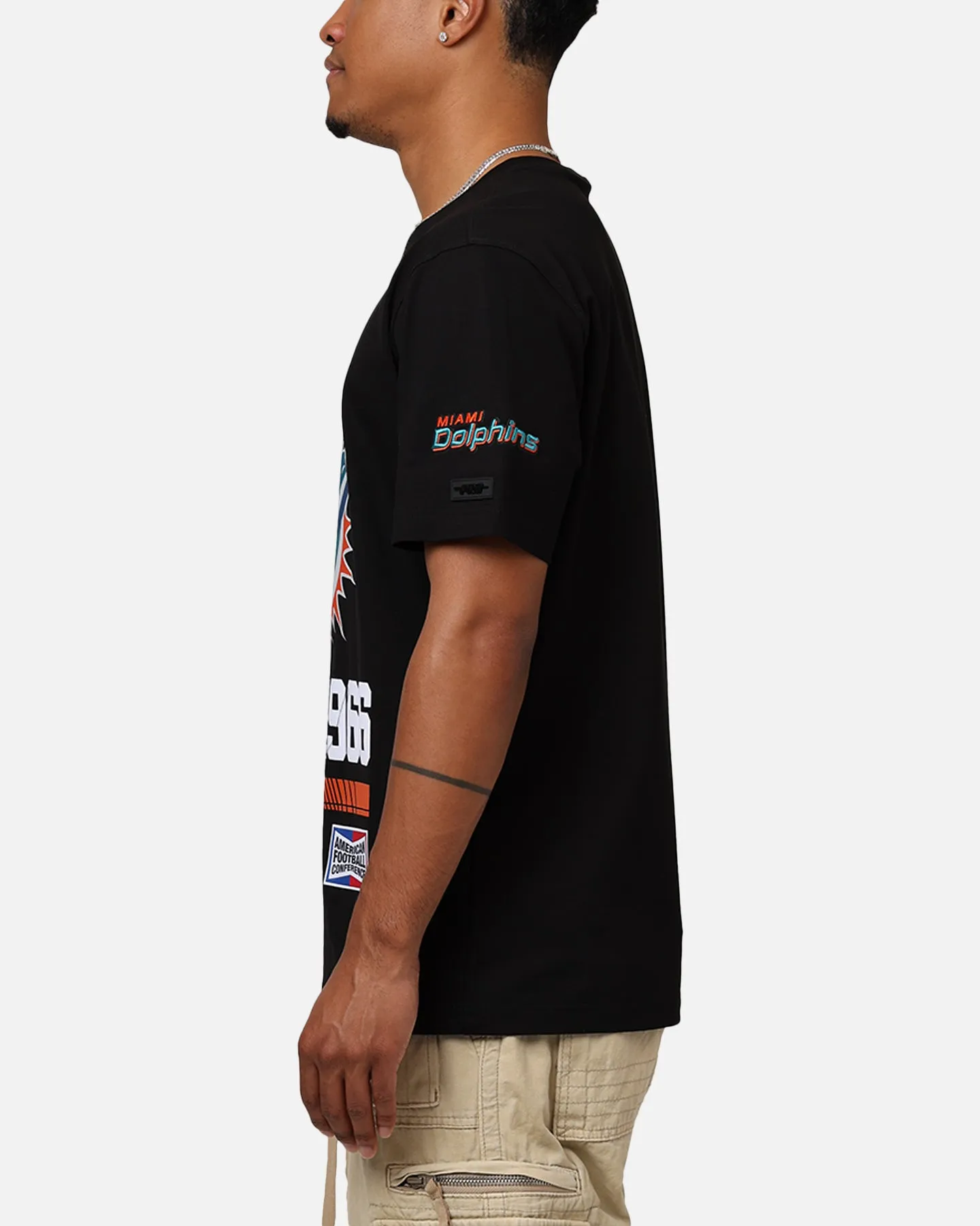 Pro Standard Miami Dolphins Fast Lane T-Shirt Black sold by Culture Kings product image thumbnail 4