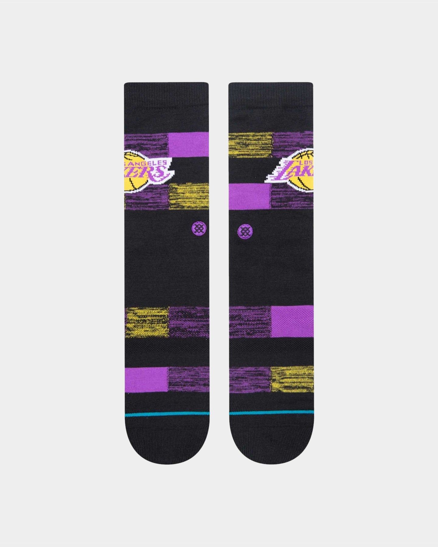 Stance X NBA Los Angeles Lakers Cryptic Socks Black sold by Culture Kings product image thumbnail 2
