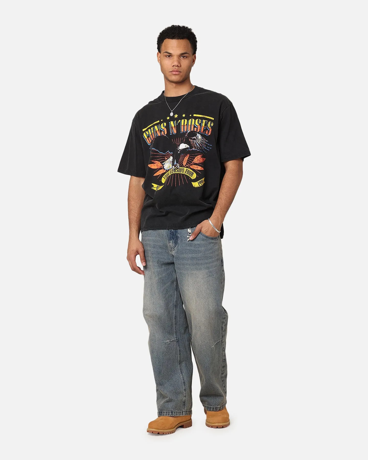 Guns N Roses Guns N Roses T-Shirt Washed Black sold by Culture Kings product image thumbnail 3