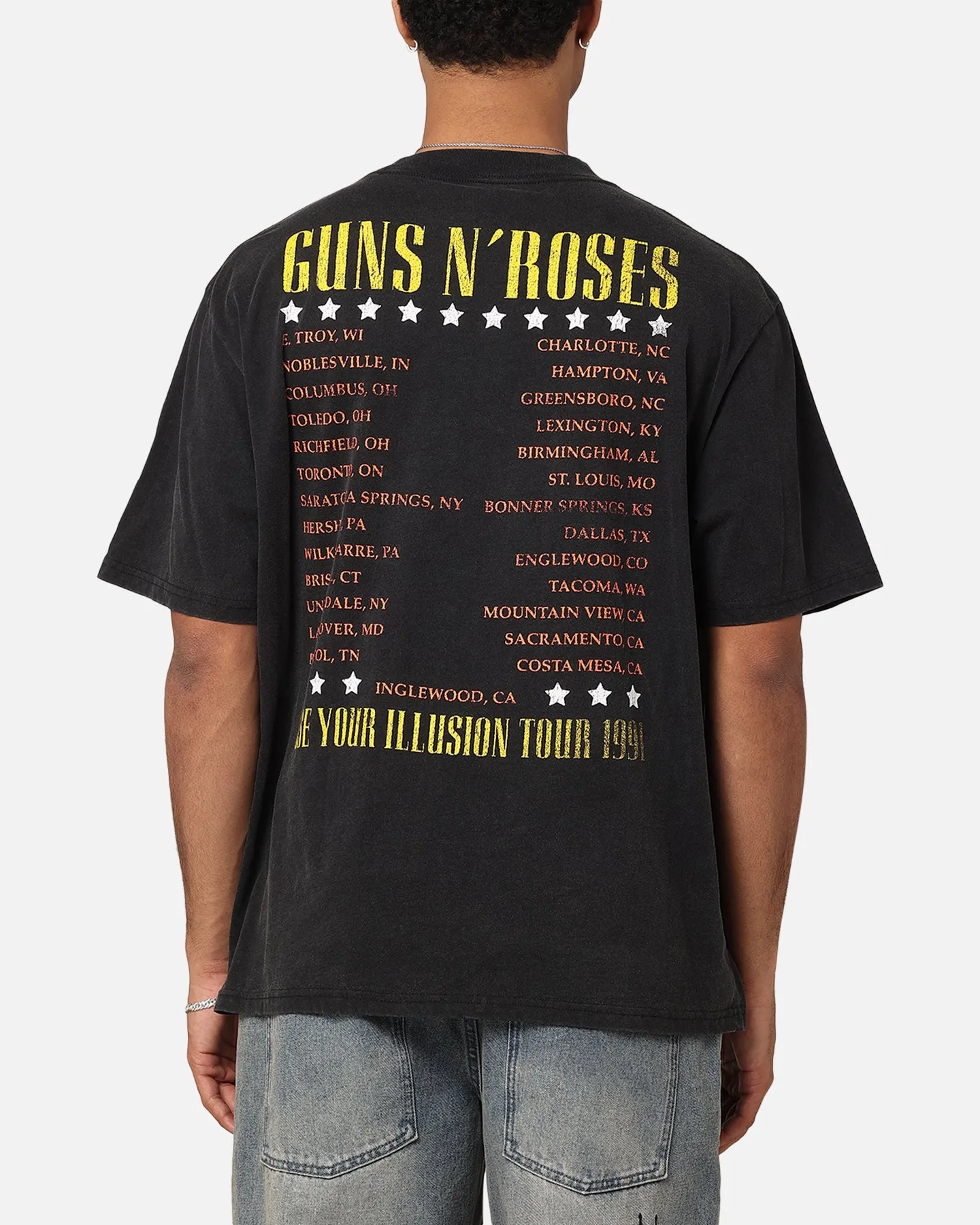 Guns N Roses Guns N Roses T-Shirt Washed Black sold by Culture Kings product image thumbnail 2