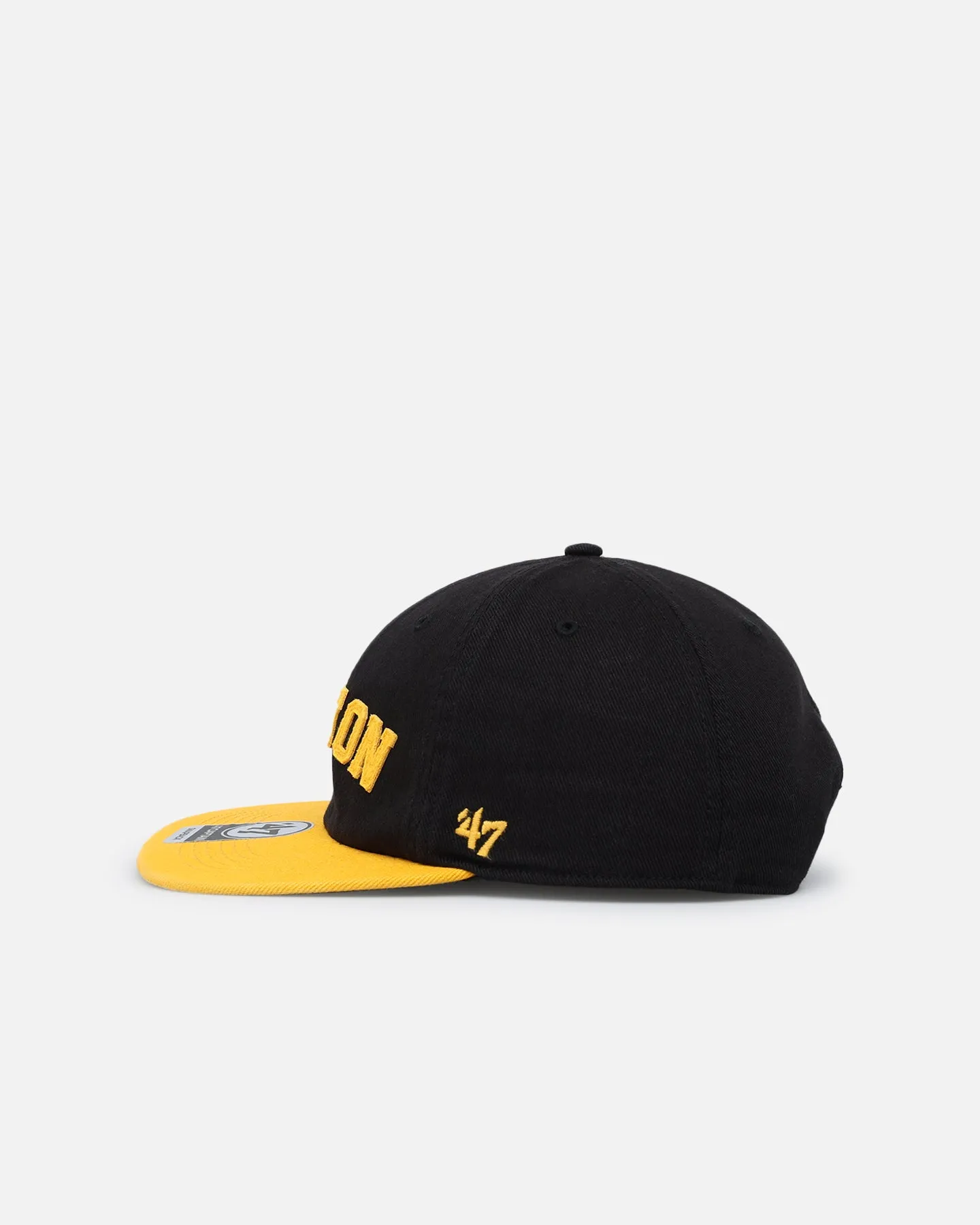 47 Brand Boston Bruins 'Legacy 47 Captain RL' Club Legacy '47 Captain Snapback Black sold by Culture Kings product image thumbnail 4