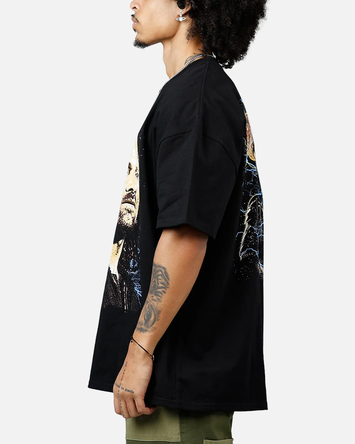 American Thrift X The Lord Of The Rings Aragorn Heavyweight T-Shirt Black sold by Culture Kings product image thumbnail 5