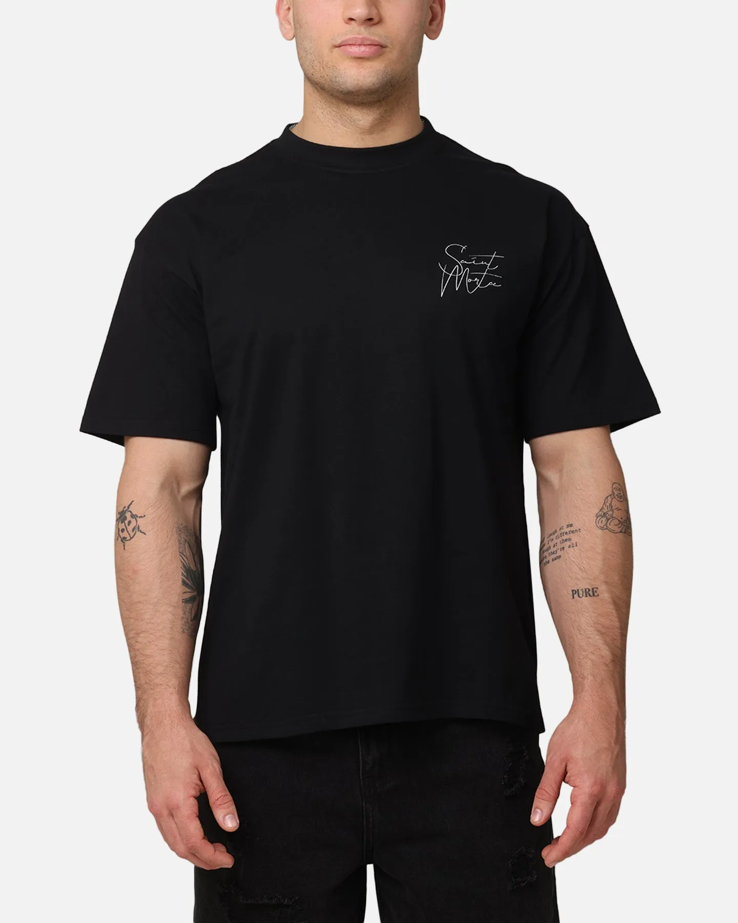 Saint Morta Eternal Shadow Drop T-Shirt Black sold by Culture Kings product image thumbnail 2