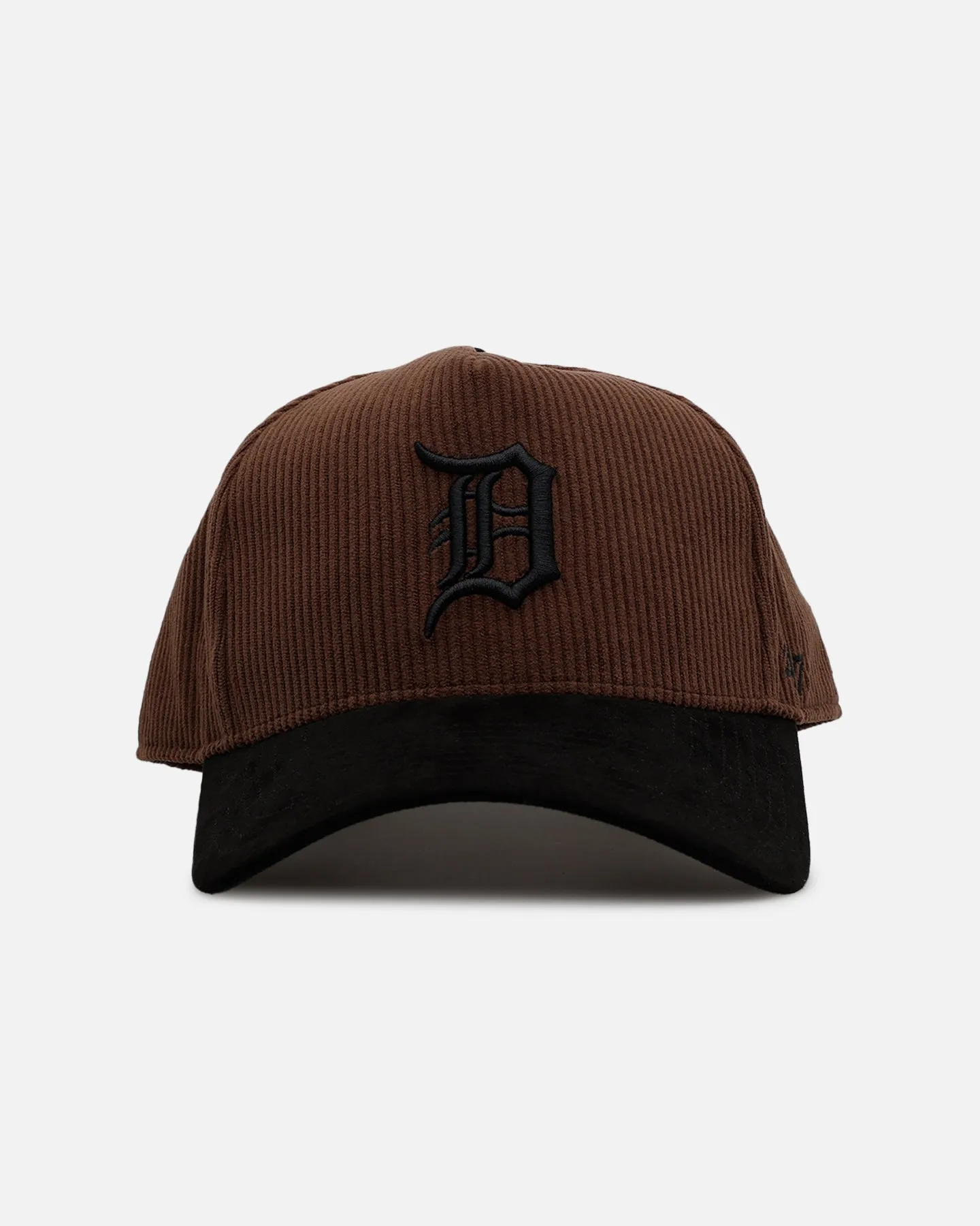 47 Brand Detroit Tigers 'Barren' Offside DT Corduroy Snapback Brown/Black sold by Culture Kings