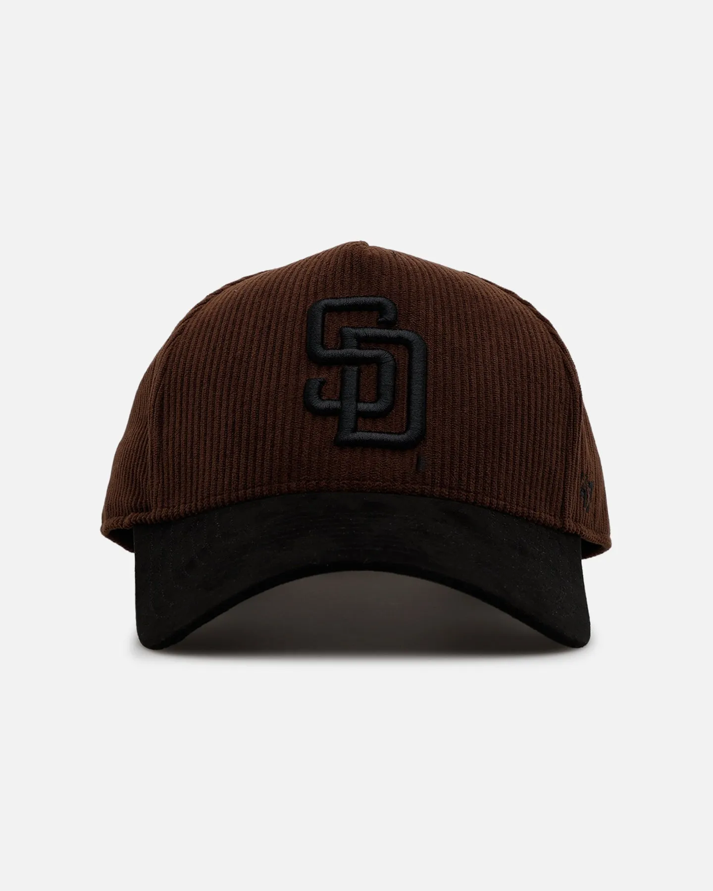 47 Brand San Diego Padres 'Barren' Offside DT Corduroy Snapback Brown/Black sold by Culture Kings
