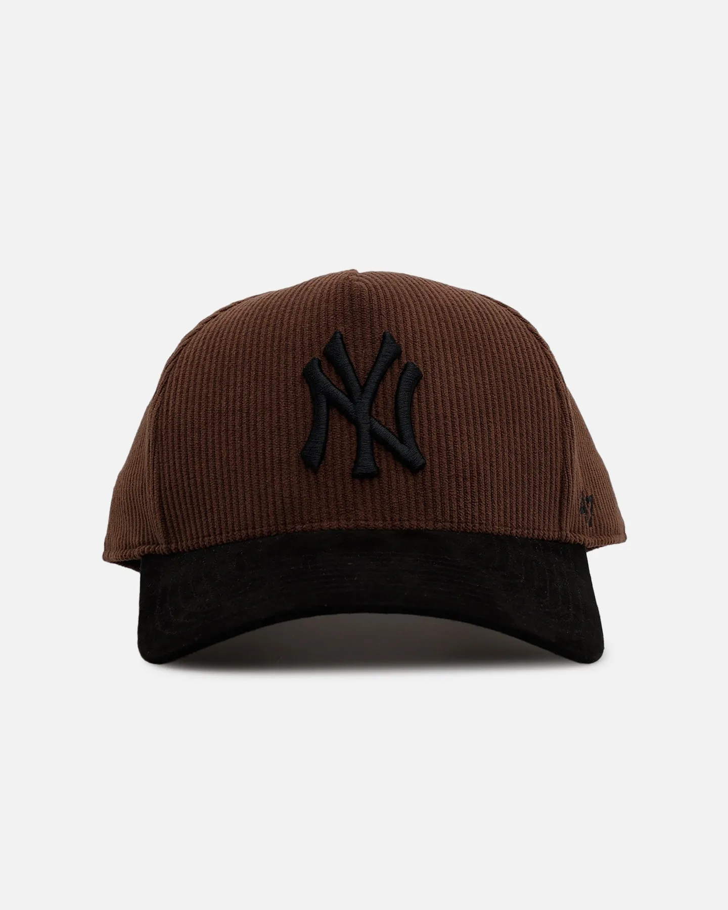 47 Brand New York Yankees 'Barren' Offside DT Corduroy Snapback Brown/Black sold by Culture Kings