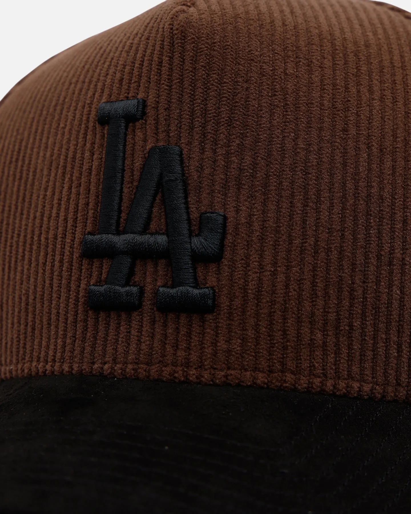 47 Brand Los Angeles Dodgers 'Barren' Offside DT Corduroy Snapback Brown/Black sold by Culture Kings product image thumbnail 2