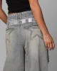 Loiter Star Layered Distressed Jeans Washed Blue sold by Culture Kings