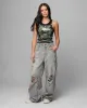 Loiter Star Layered Distressed Jeans Washed Blue sold by Culture Kings