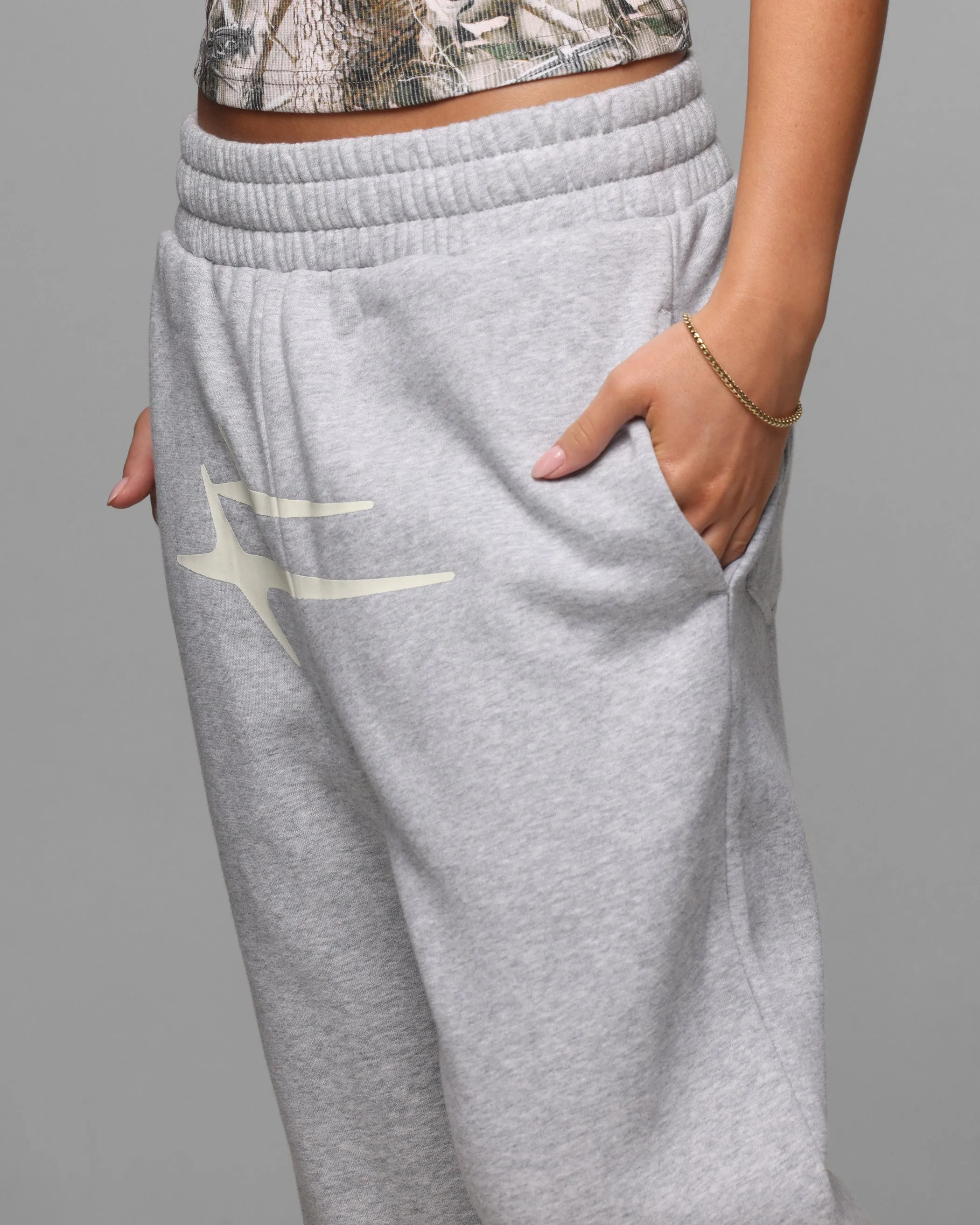 Loiter Hybrid Sweatpants Grey Marle sold by Culture Kings product image thumbnail 3