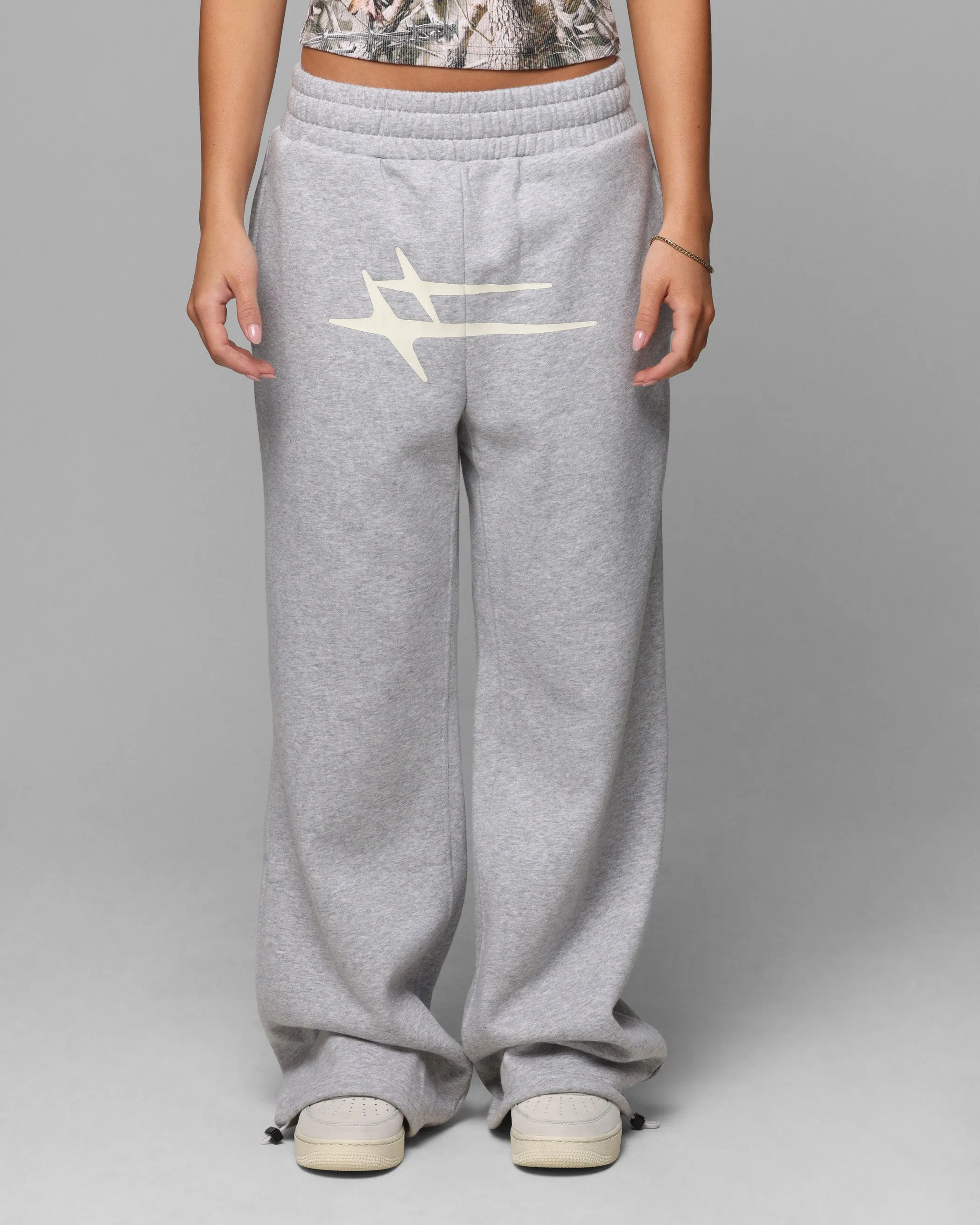 Loiter Hybrid Sweatpants Grey Marle sold by Culture Kings