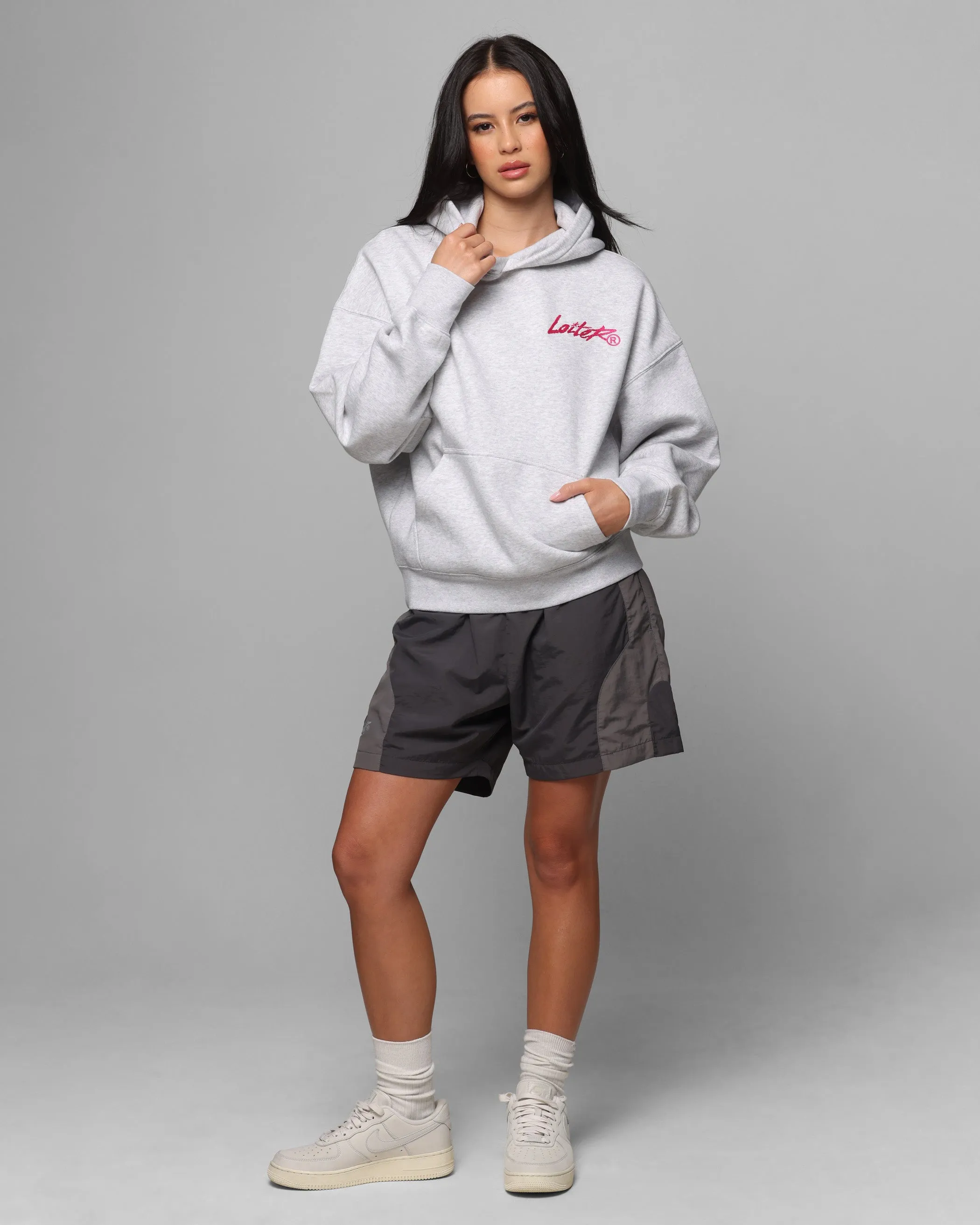 Loiter Chenille Premium Hoodie Grey Marle sold by Culture Kings product image thumbnail 3