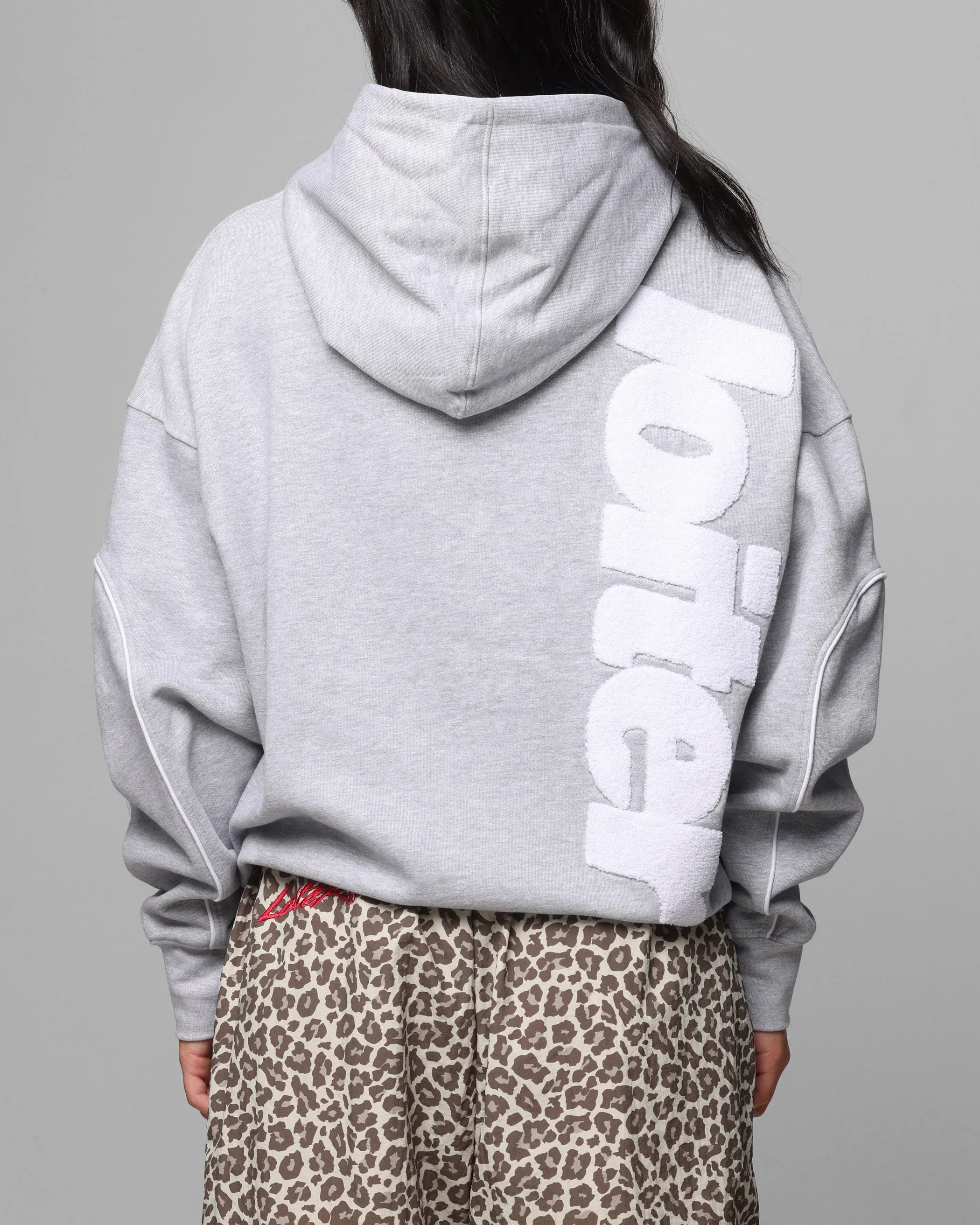 Loiter Pin Line Premium Hoodie Grey Marle sold by Culture Kings