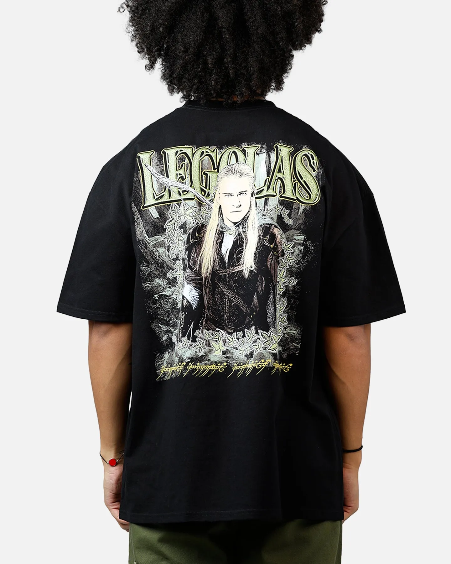 American Thrift X The Lord Of The Rings Legolas Heavyweight T-Shirt Black sold by Culture Kings product image thumbnail 2