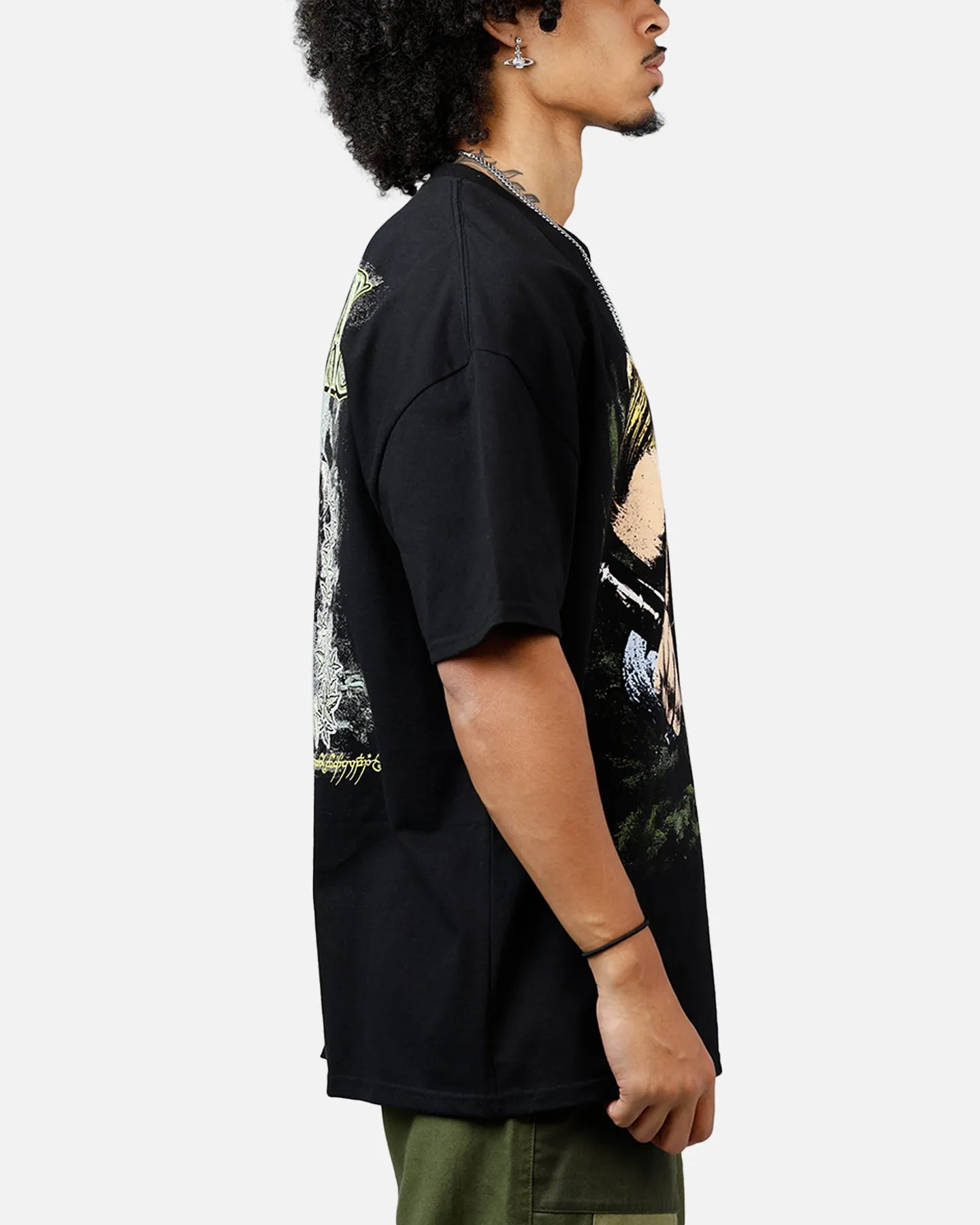 American Thrift X The Lord Of The Rings Legolas Heavyweight T-Shirt Black sold by Culture Kings product image thumbnail 4