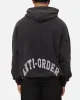 The Anti Order Architype Boxy Hoodie Vintage Black sold by Culture Kings