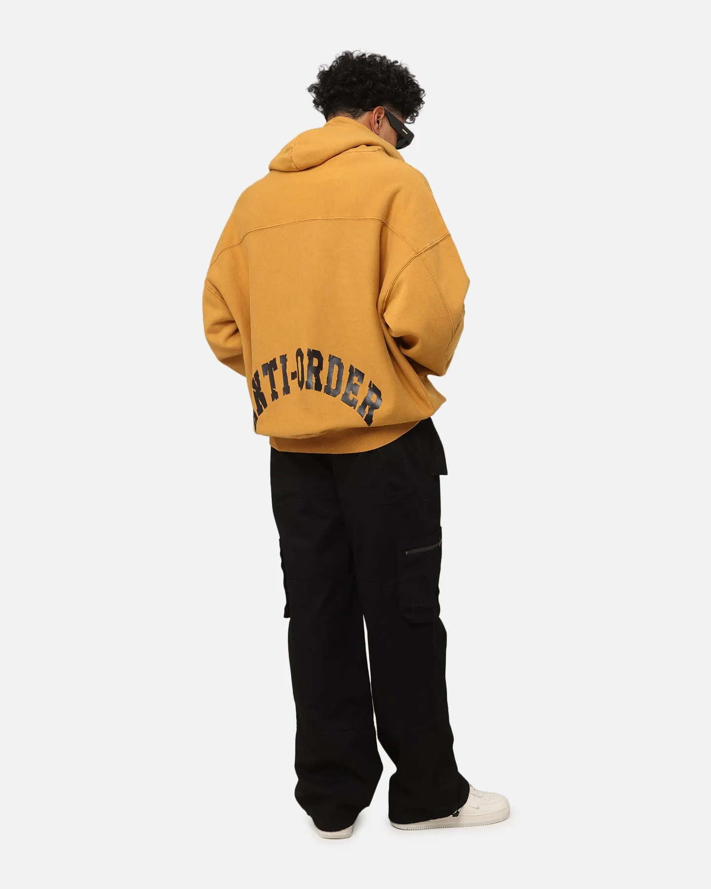The Anti Order Architype Boxy Hoodie Mustard sold by Culture Kings product image thumbnail 3