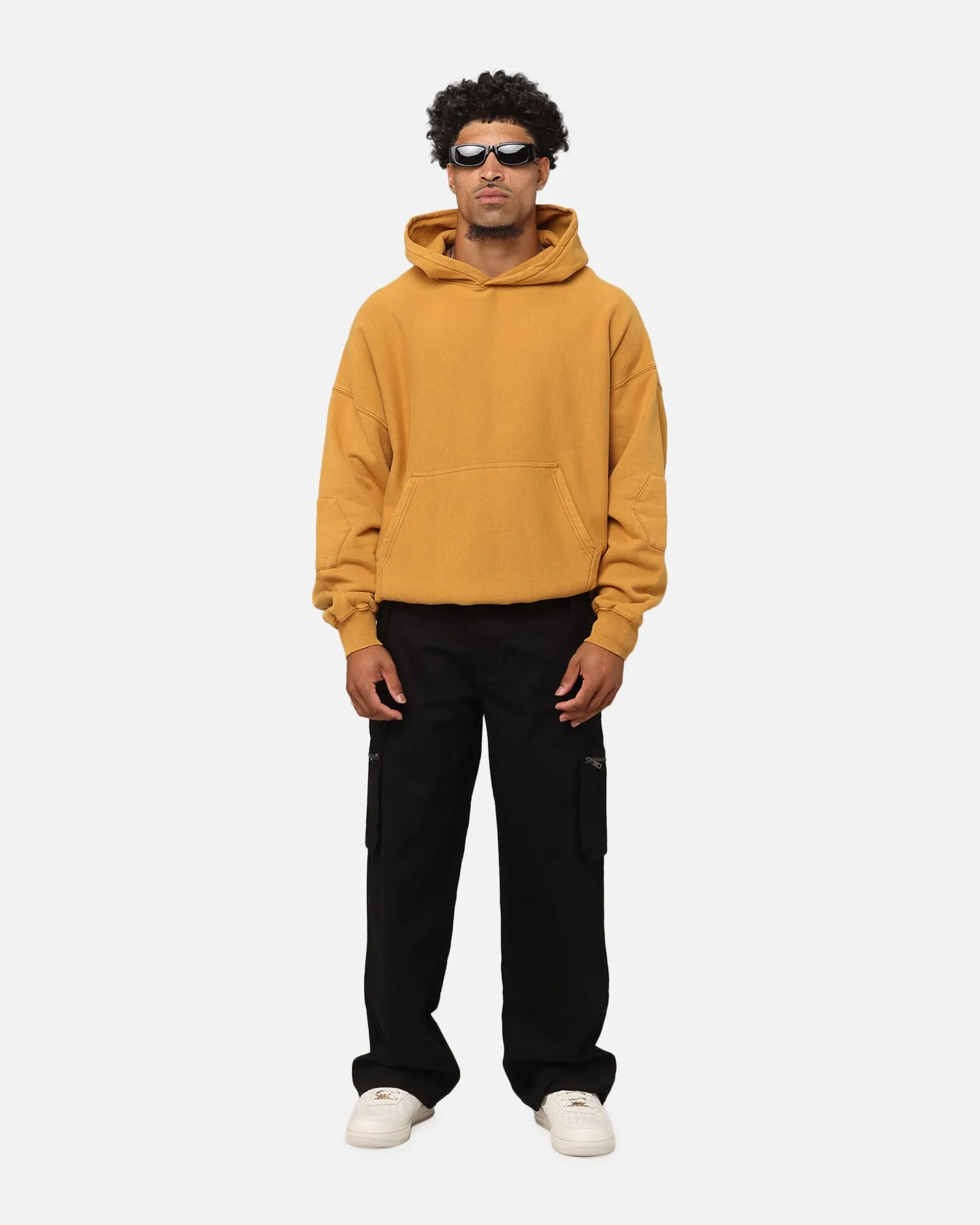 The Anti Order Architype Boxy Hoodie Mustard sold by Culture Kings product image thumbnail 4
