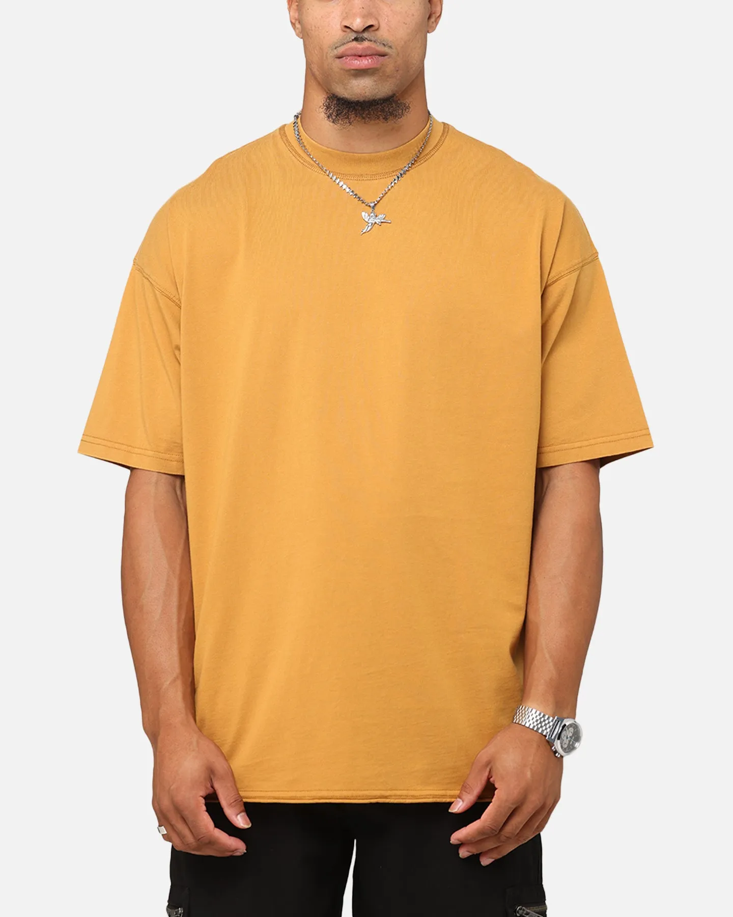 The Anti Order Architype Boxy T-Shirt Mustard sold by Culture Kings product image thumbnail 2