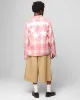 Loiter Solar Button Up Shirt Red Check sold by Culture Kings